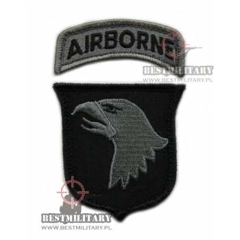 101st AIRBORNE DIVISION US ACU/UCP Z VELCRO