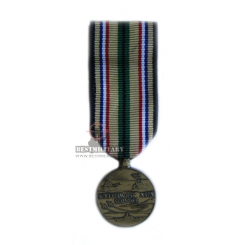 mini_US ARMY MEDAL - SOUTHWEST ASIA SERVICE + baretka + pudełko