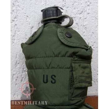 MANIERKA + POKROWIEC US ARMY CANTEEN WOODLAND BDU