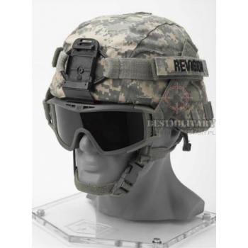 GOGLE TAKTYCZNE REVISION LOCUST - FOLIAGE GREEN 3 SZYBY - DE LUX