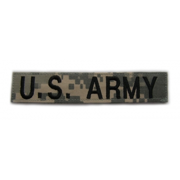 NAME TAB US ARMY ACU/UCP VELCRO