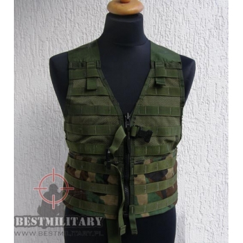 KAMIZELKA FLC BDU - VEST ZIPPERED FIGHTING LOAD CARRIER MOLLE II BDU