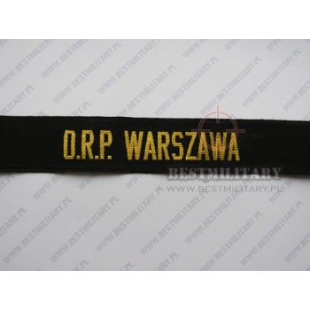 Banderka Marynarki Wojennej - ORP WARSZAWA