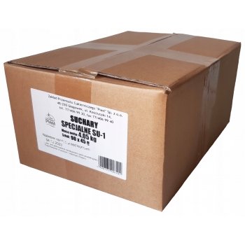90szt x 45g SUCHARY WOJSKOWE SU-1 KARTON 4,05kg
